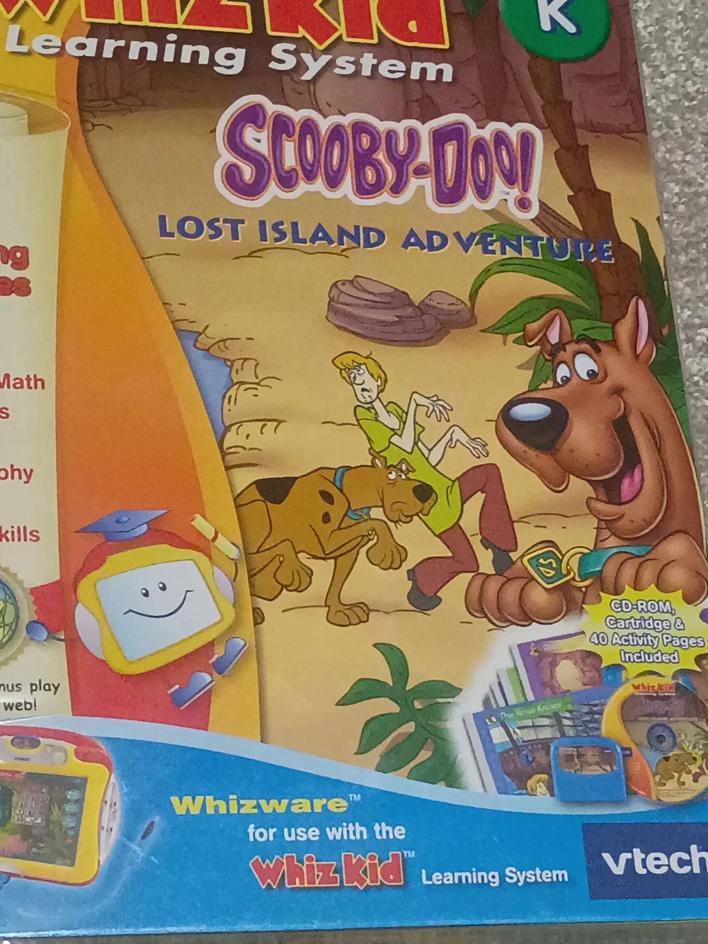 Whiz Kid Scooby-Doo! Lost Island Adventure (Yellow/Blue)